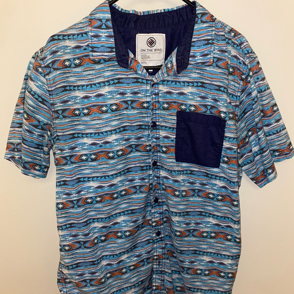 On The Byas short sleeve button down